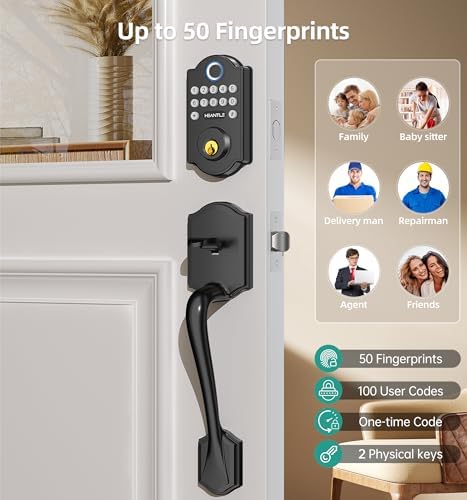 Smart Door Lock with Alexa for Home Rental Use