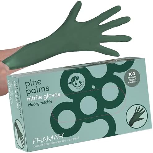 Framar Eco-Friendly Nitrile Gloves Kitchen More