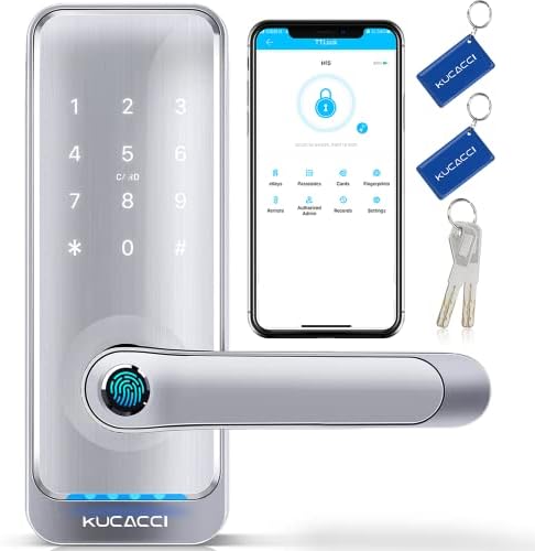 KUCACCI Keypad Smart Door Lock with Handle