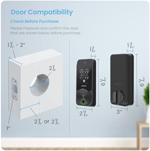 Lockly Visage Zeno Series Smart Door Lock