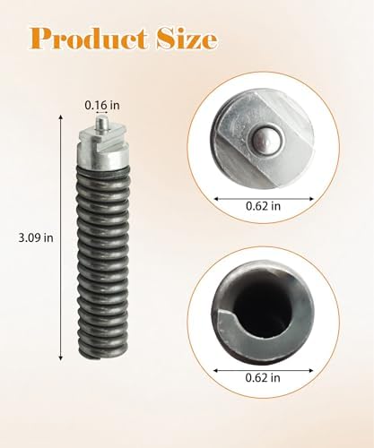 Taruimoo 91037 38-Inch IW Cable Coupling Professional Drain Cleaning Tool
