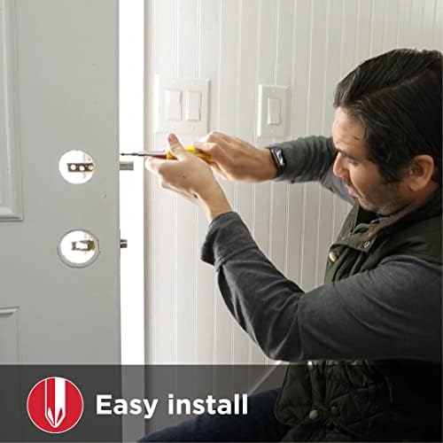 Kwikset Midtown Deadbolt Lock Matte Black