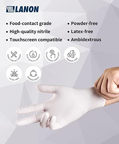 Safe Nitrile Gloves for Cooking Cleaning