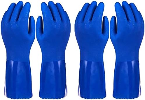 2 Pairs of Essential Kitchen Gloves for Dishing Up Cleanliness