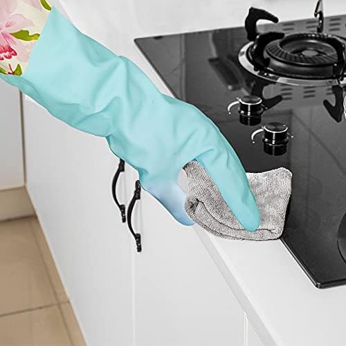 KingFinger Waterproof Dishwashing Gloves for Kitchen Cleaning