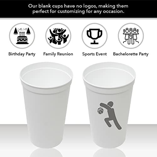 Reversible Party Cups Bulk Set