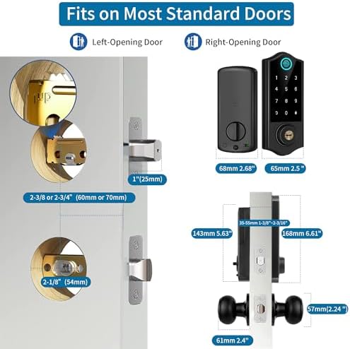 ltra-Secure Fingerprint Door Locks