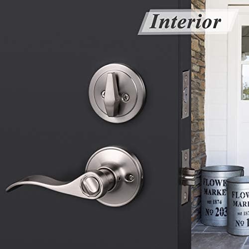Professional Drop-Style Entry Door Handle Set