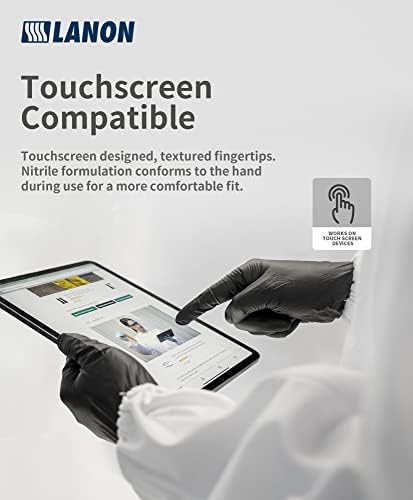 Professionallyconstructed XL Nitrile Gloves for Daily Use
