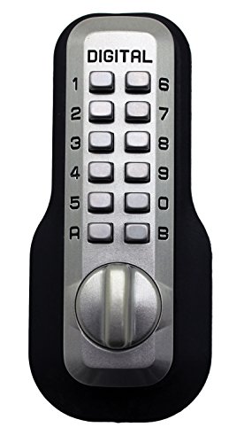 Lockey USA Digital M210 Mechanical Keyless Entry Bump-Proof Deadbolt Satin Nickel Finish
