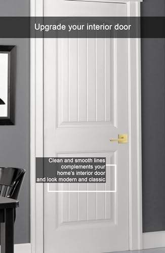 GoldenWarm Durable Privacy Door Handle for Home Use