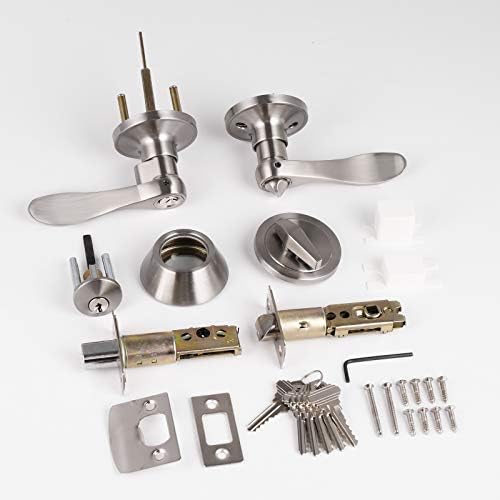 Professional Drop-Style Entry Door Handle Set