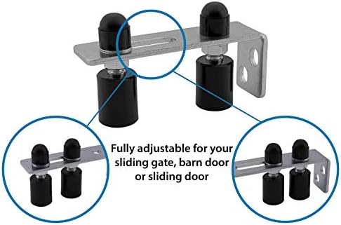 Adjustable Gate Guide for Smooth Door Operation