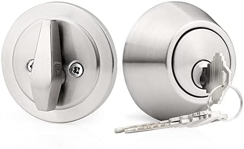 Probrico 1-Side Keyed Cylinder Door Deadbolt - Secure Durable Professional locks