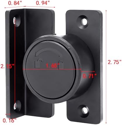 Advanced 90-Degree Door Lock with Safety Features