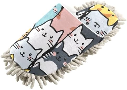 Effortless Housecleaning with FLildon Microfiber Cat Slippers
