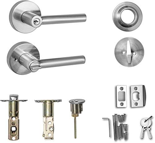 Modern Door Lock Set with Smooth Application