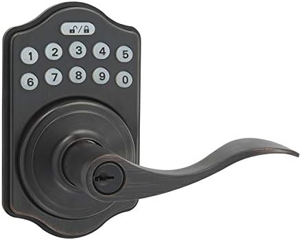 AmazonBasics Electronic Keypad Entry Lever Door Lock