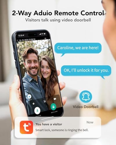 Devo G1 Smart Door Lock with Camera Alexa