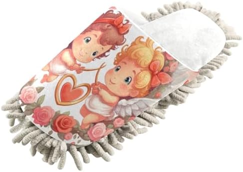 Burbuja Valentine Mop Slippers Washable Design for Men Women