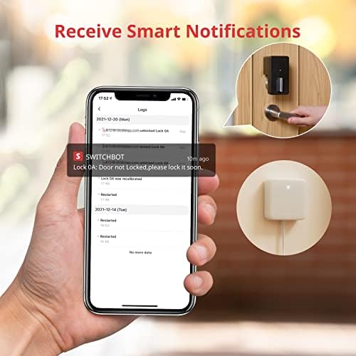 SwitchBot Smart Lock WiFi Keyless Entry Door Lock