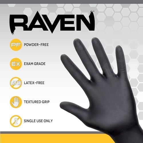 Nitrile Gloves X-Large Case of 1000 Powder-Free Disposable