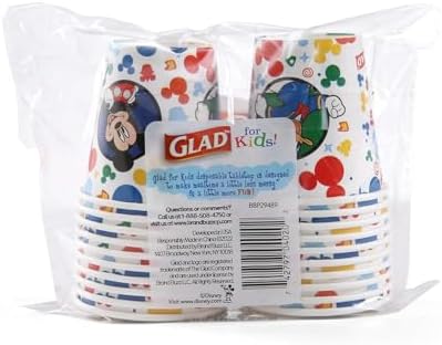 Glad Kids Disney Mickey Bath Cups