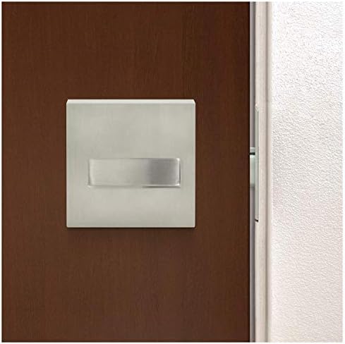 Nuk3y Hulk Series Slim Square Modern Contemporary Door Lever Set