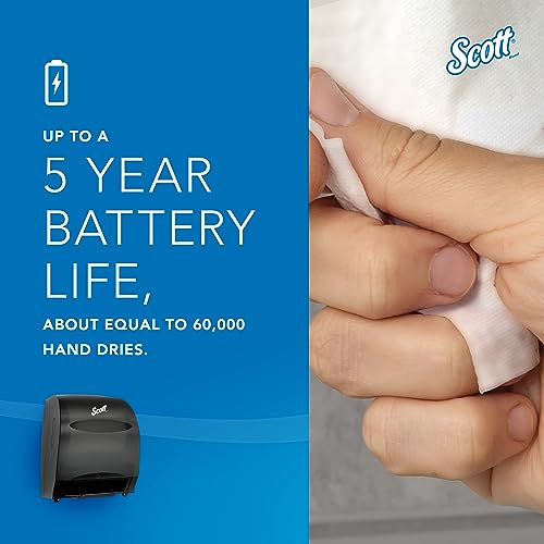 Scott Essential Electronic Towel Dispenser Highlight features
