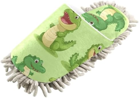 Microfiber Slippers with Built-in Mop for MenWomen