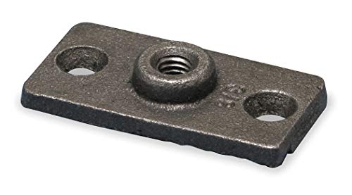 Gringer ApprovedCeiling or Wall Rod Hanger_plate Cast Iron - Set of 10