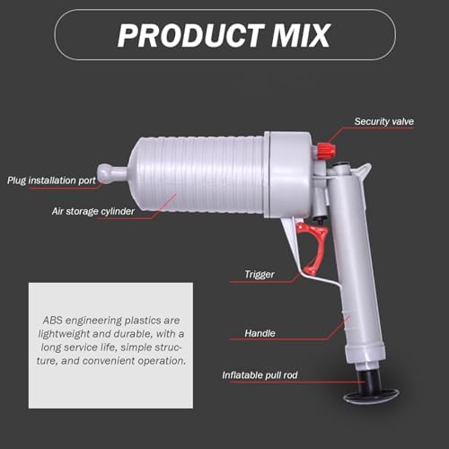 Efficient Sink Plunger for Heavy-Duty Drain Unblocking