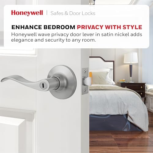 Top Choice Door Lock with SATIN Nickel Handle for Home Use