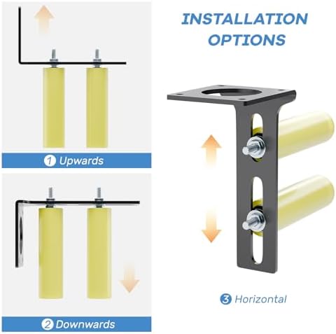 Durable 6 Gate Guide roller for sliding doors
