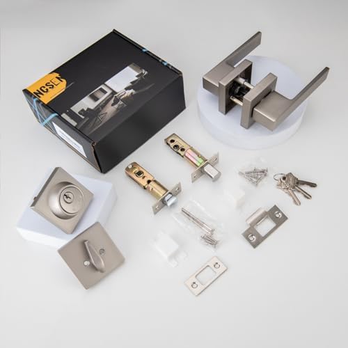 NCSEN 2-Pack Heavy Duty Door Lock Set with Deadbolt