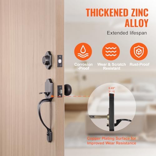 VEVOR Front Door Handle Set