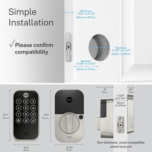 Yale Assure Lock 2 Touch - Wi-Fi Smart Door Lock