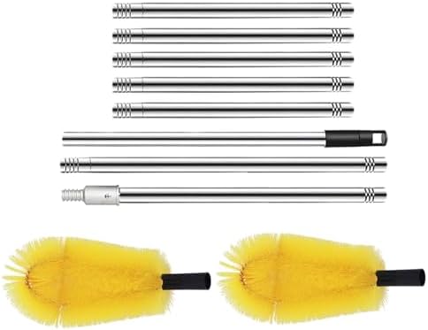 Gutter Brush Tool for Leaves Debris Removal - Essential Tool for Homeowners