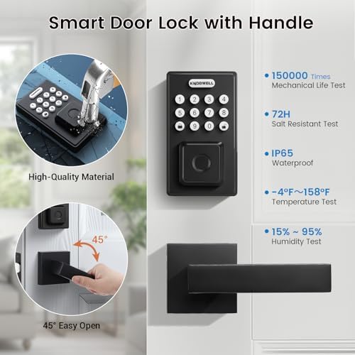 Secure Front Door Lock with Fingerprint Recognition