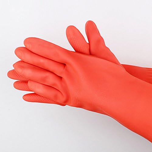 Premium Reusable Natural Rubber Gloves for Cleaning Prodigies