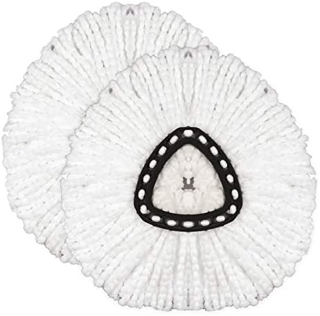 DANGSHAN 2-Piece Mop Head Replacement for Spin Mop
