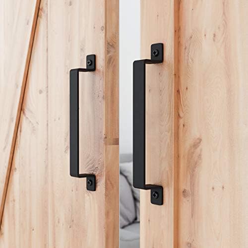 Sturdy 12 Heavy Duty Barn Door Handle Set
