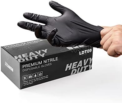 Professionallyconstructed XL Nitrile Gloves for Daily Use