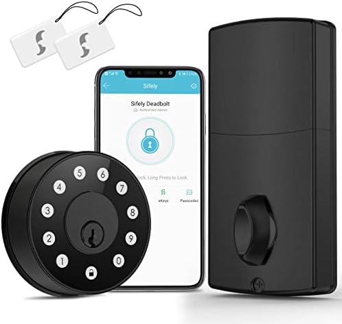Sifely Smart Deadbolt Lock Keyless Entry Door Lock