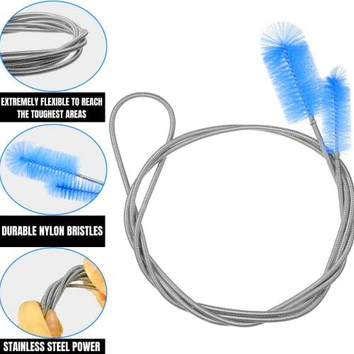 Powerful 72 Drain Brush for Cleaning Clogs Everywhere
