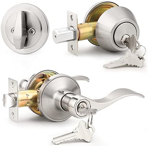 Professional Drop-Style Entry Door Handle Set
