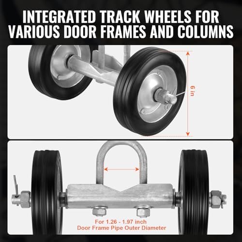 High-Duty Rolling Gate Kit for Heavy Doors