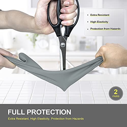 Durable Non-Slip Reusable Waterproof Kitchen Gloves
