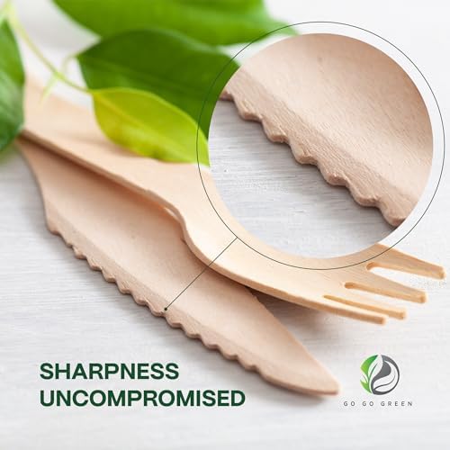 Eco-Friendly Wooden Cutlery Set