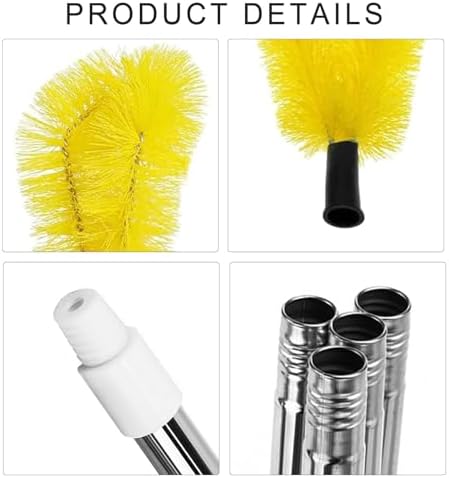 Gutter Brush Tool for Leaves Debris Removal - Essential Tool for Homeowners
